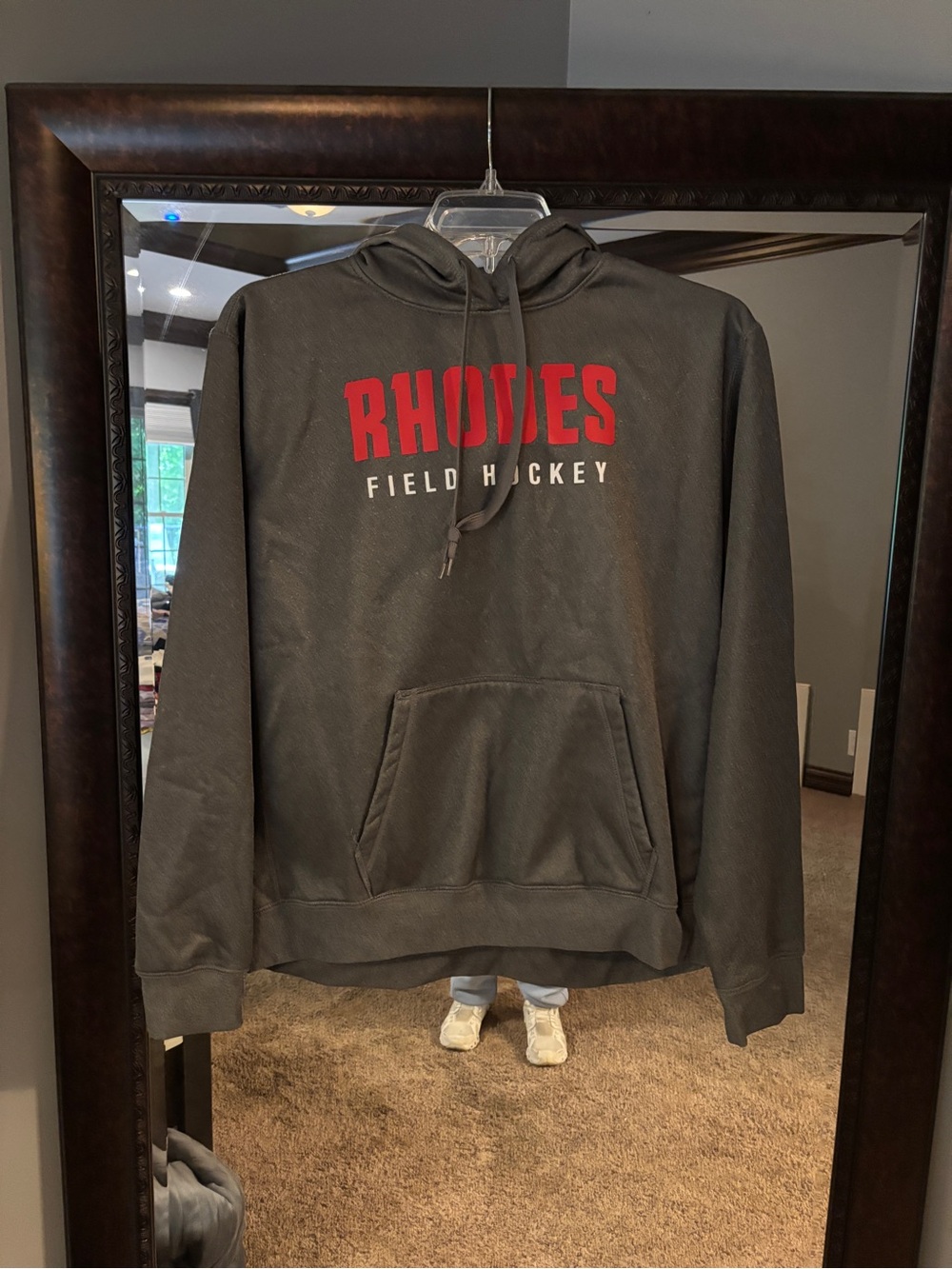 RHODE Field Hockey Women's Charcoal Pullover Hoodie